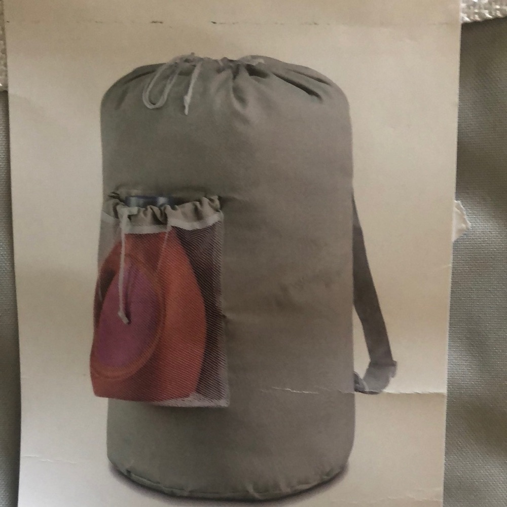 Gray Laundry Backpack - Picture 5 of 5